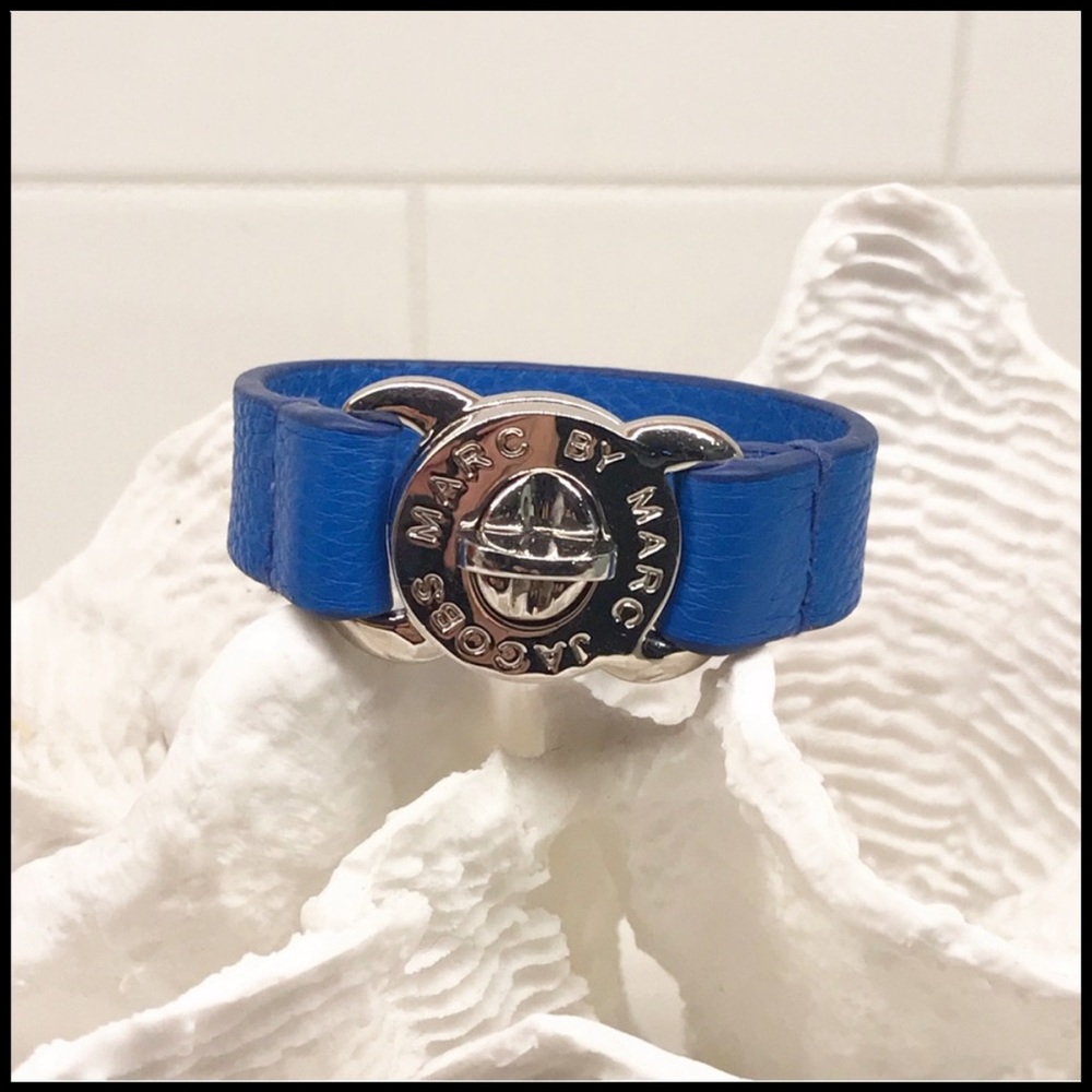 Marc by Marc Jacobs Leather Turnlock Bracelet